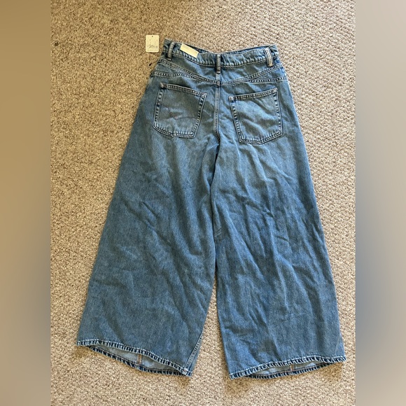 Free People NWT We The Free Westward Demi Barrel Jeans Size 28 - Picture 3 of 8